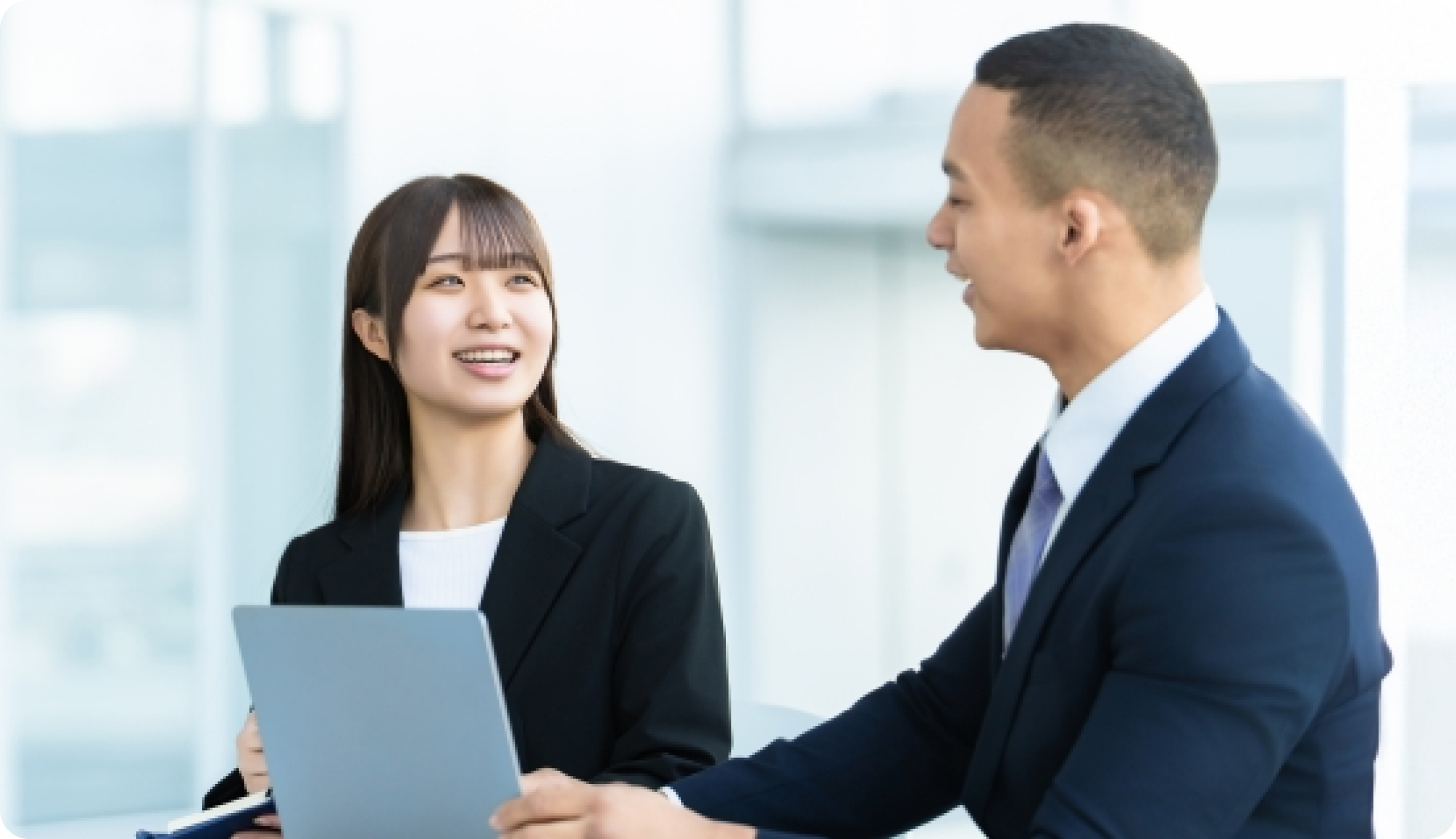 丁寧な案内のイメージ